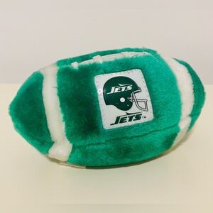 Vintage 1990s New York Jets Team NFL Sports Pillow 7” Football Plush Retro Plush